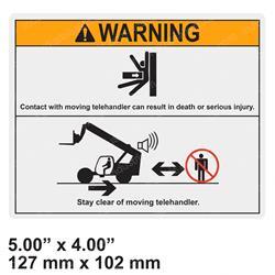 Picture of Decal - Warning Crush Hazard