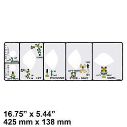 Picture of Decal - Upper Contol Box Panel