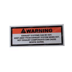 Picture of Decal - Warning