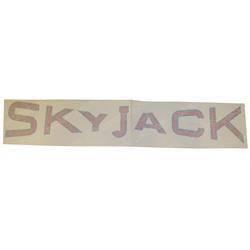 Picture of Label Skyjack Smaller