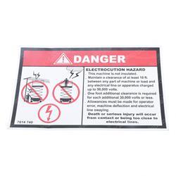 Picture of Decal-Danger of Electrocution
