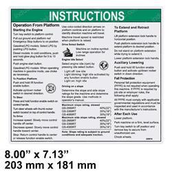 Picture of Decal-Notice-Inst-Plat-Gs69rt