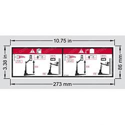 Picture of Decal - Floor Height