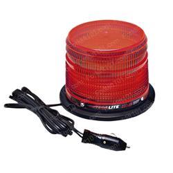 sy22029lm-r STROBE - 12-24V - RED - MAG MOUNT - LOW PROFILE - - ALUMINUM BASE - CLASS I - 15 JOULE - 70 QUAD FPM