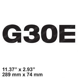 Picture of Decal - Model G30e