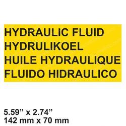 Picture of Decal - Hydraulic Fluid