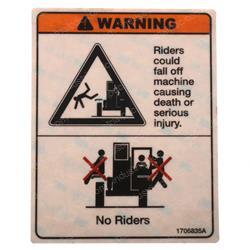 Picture of Decal/Nameplate/Load