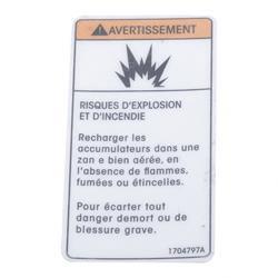 Picture of Decal  Fire Hazard (can F