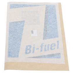 Picture of Decal Z Bi-Fuel Blu/Gr 7x5.5