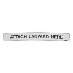 jl1703815 DECAL - ATTACH LANYARD HERE