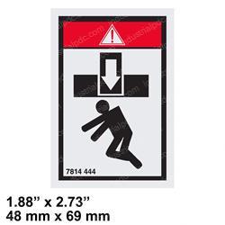 Picture of Decal - Crush Hazard