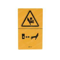 Picture of Decal - Warning Crushing Hazard