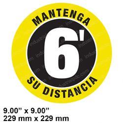Picture of Decal - Please Keep Safe Dist