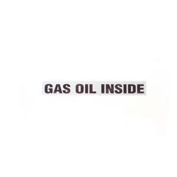 Picture of Decal - Gas Oil Inside Brit Air
