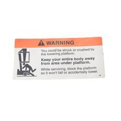 Picture of Warning Lowering Platform