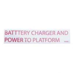 Picture of Decal - Power to Platform