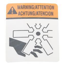 Picture of Decal-Danger Fan Warning