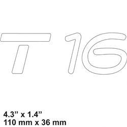 Picture of Decal - Model T16