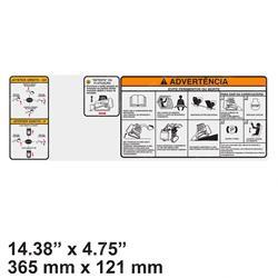 Picture of Decal - Advertencia Evite