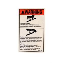 Picture of Decal - Fluid at Pressure