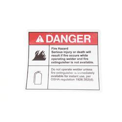 gn82862 DECAL FIRE EXTINGUISHER