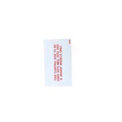 Picture of Decal - Control Box ID 3072 4wd
