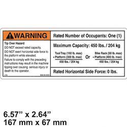 Picture of Decal-Esp 19 Rated Capacity