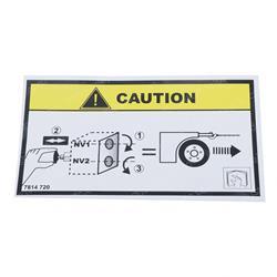 Picture of Dereinage Label