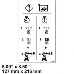 Picture of Decal Emergency Lowering Ic