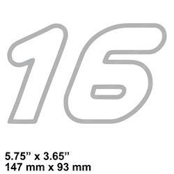Picture of Decal - Plate Capacity Indicat