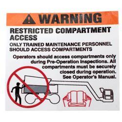 Picture of Decal - Compartment Access
