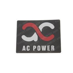 sy1228348 DECAL - AC POWER