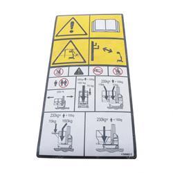 Picture of Decal Warning