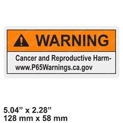 Picture of Decal - P65 Warnings