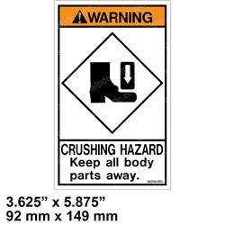 Picture of Decal - Warning