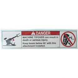 Picture of Decal Danger Swing Carriage