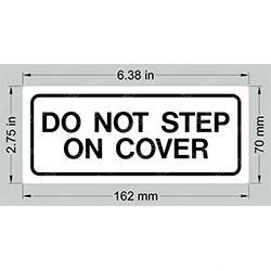 Picture of Decal Do Not Step