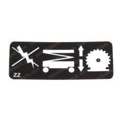 Picture of Decal - Off Lift Drive