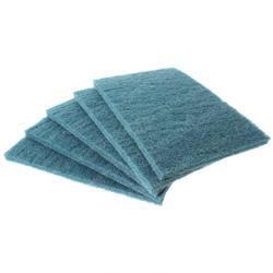 sys6014x20 PAD-14X20 INCH BLUE 5 PACK - MEDIUM ABRASIVE/SPRAY CLEANING