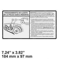 Picture of Decal - Adjustment Proc (es)