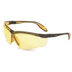 sys3522 GLASSES - SAFETY - GENESIS BLK ULT-DURA AMBER