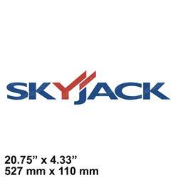 Picture of Label Skyjack Mediu