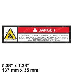 Picture of Decal - Danger Alarm