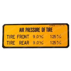 Picture of Plate - Indicator