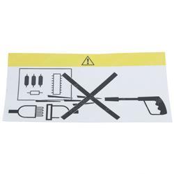 Picture of Decal - Water Warning
