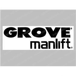 Picture of Decal - Grove Manlift