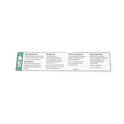 Picture of Decal Notice Oper Inst Gcp