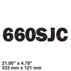Picture of Decal - Model 660sjc