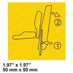 Picture of Decal - Caution Top Panel