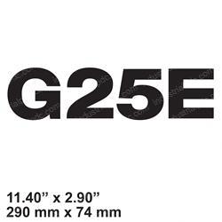 Picture of Decal - Model G25e